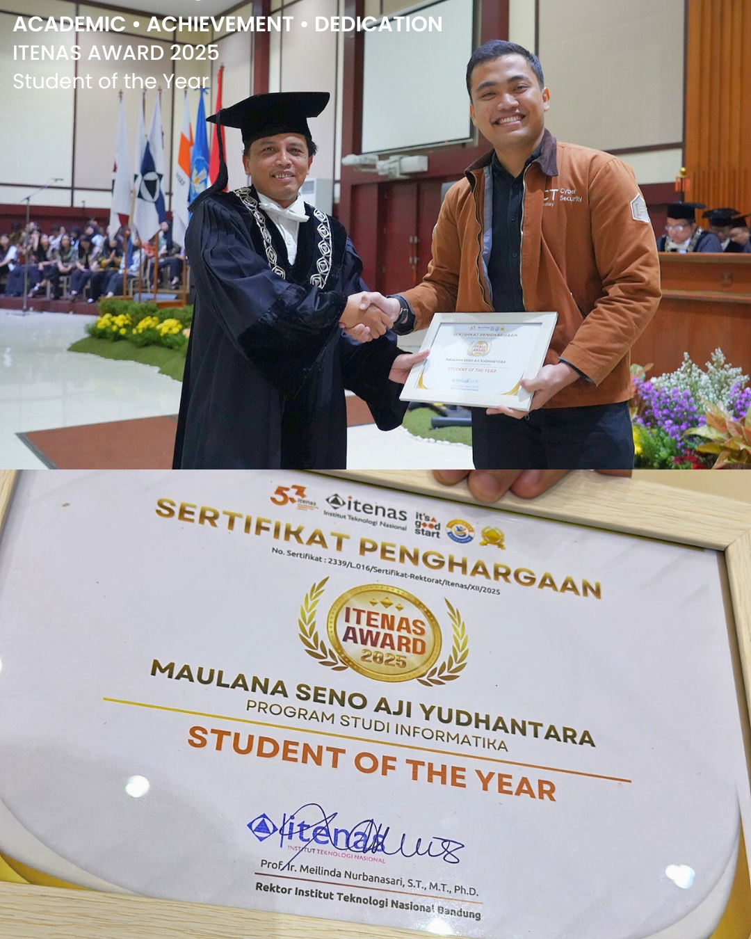 Student of the Year - ITENAS Award 2025