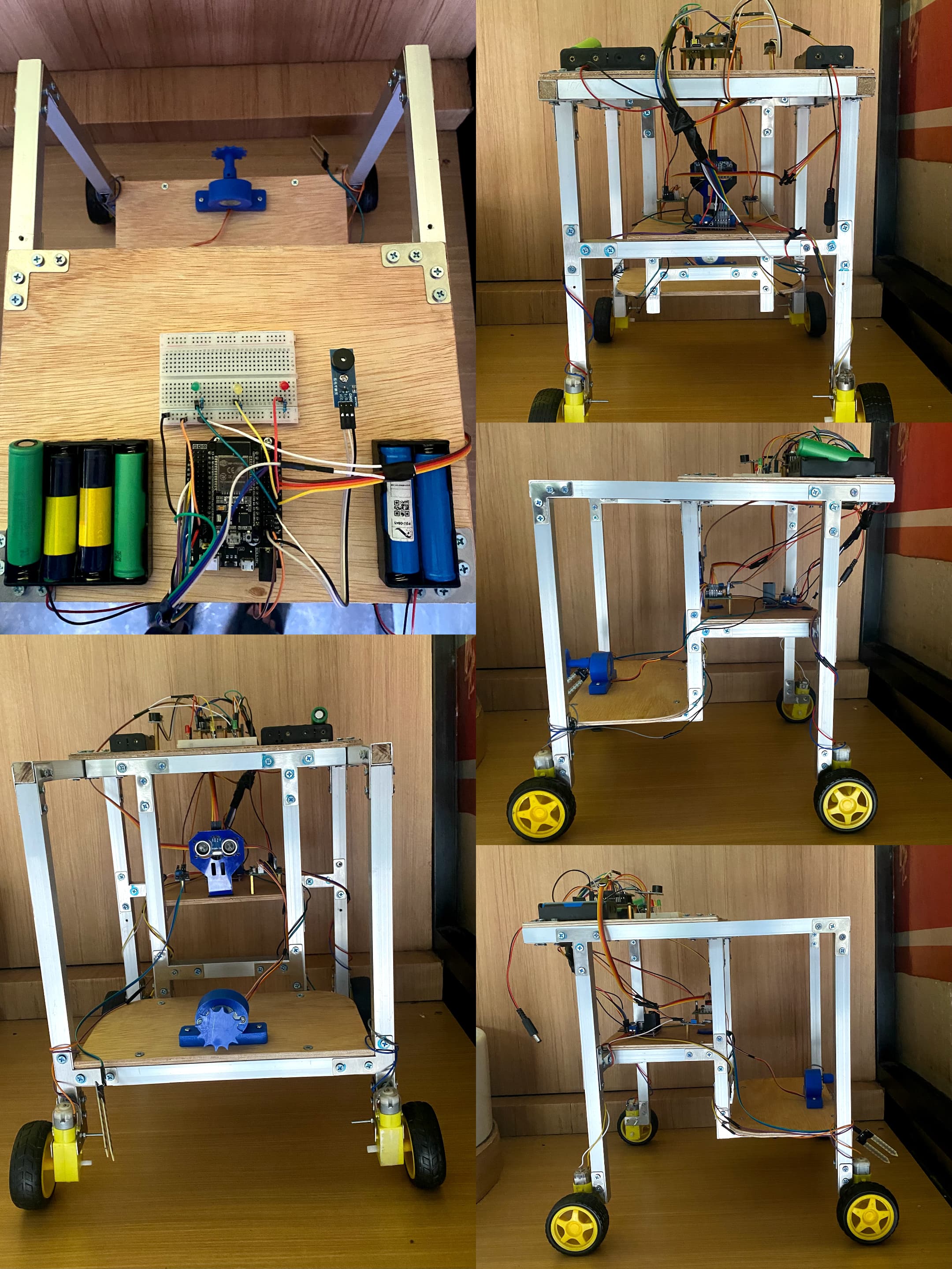 ESP32 IoT Agricultural Robot